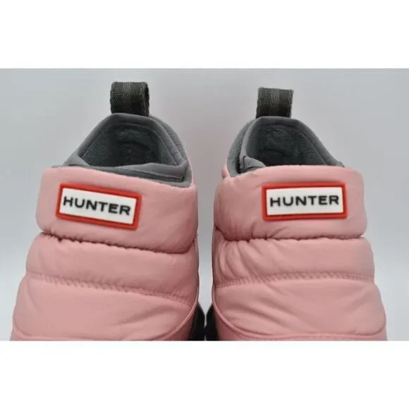 Hunter Original Womens Size 9 Quartz Pink Insulated Ankle Snow Boots Booties - Picture 8 of 13